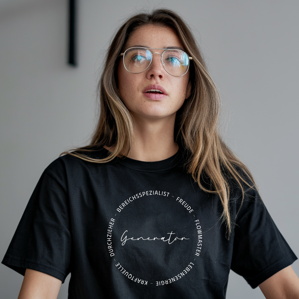 Human Design Generatorin - Premium T-Shirt